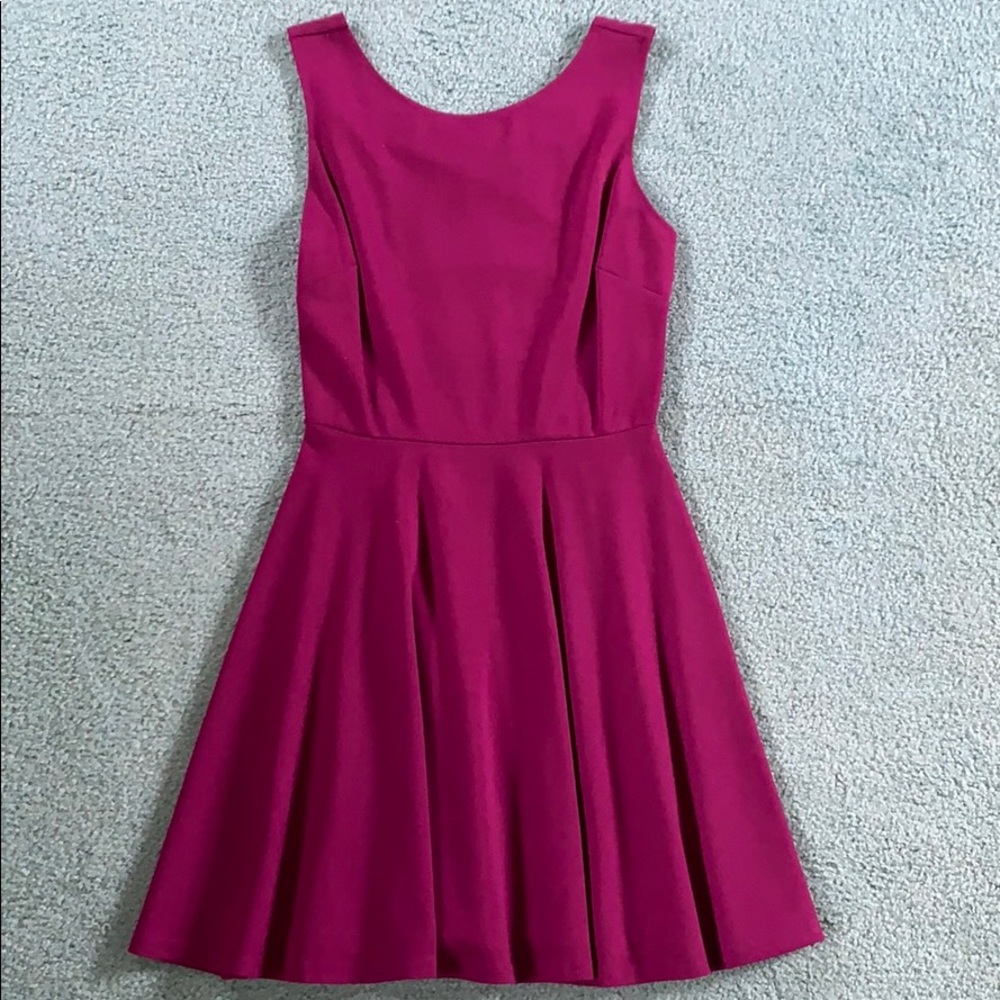 Fuchsia dress